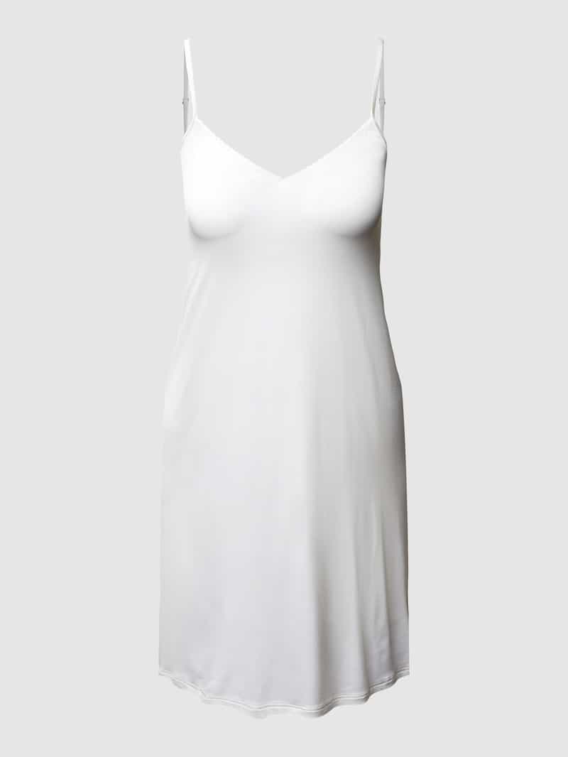 Hanro Onderjurk van satijn model 'Satin Deluxe'