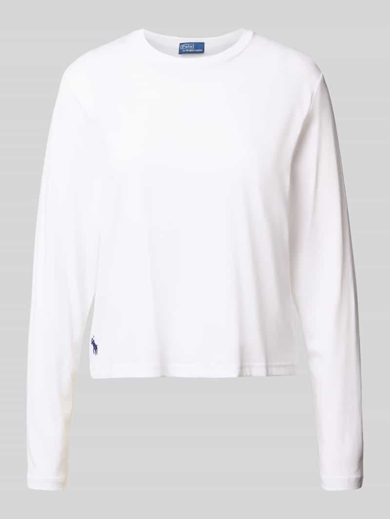 Polo Ralph Lauren Regular fit shirt met lange mouwen van een mix van katoen en modal