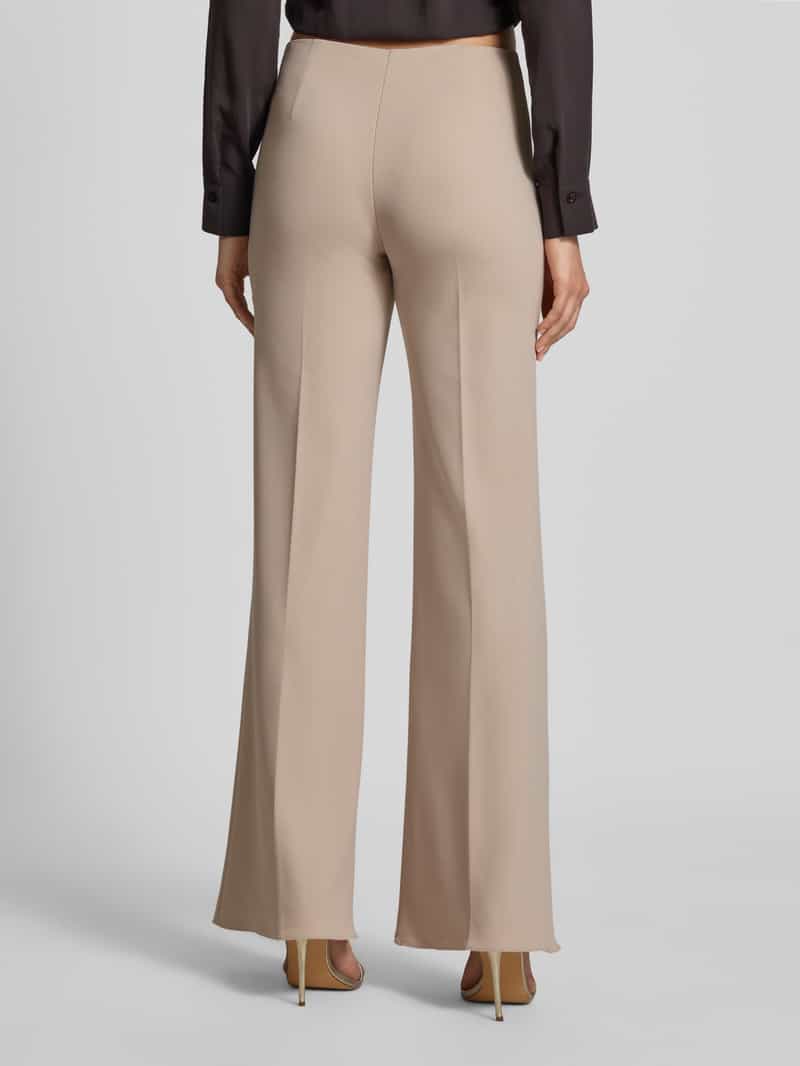 RINASCIMENTO flared fit stoffen broek met persplooien
