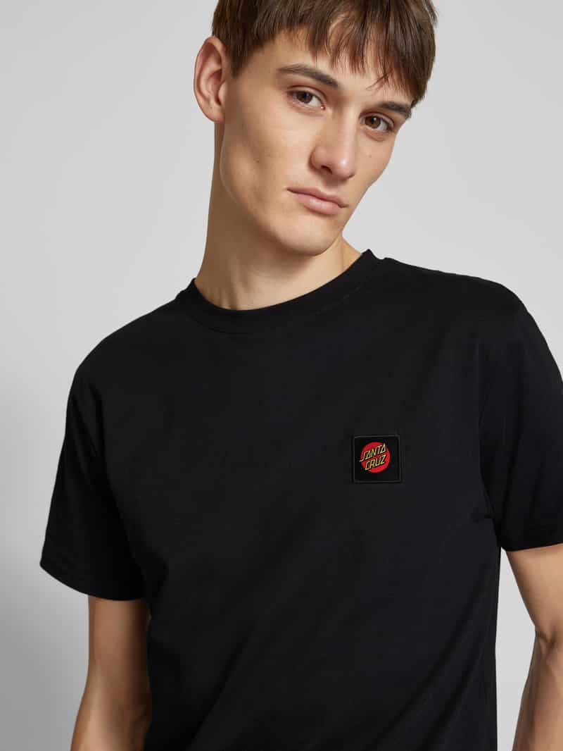 Santa Cruz T-shirt met labeldetail