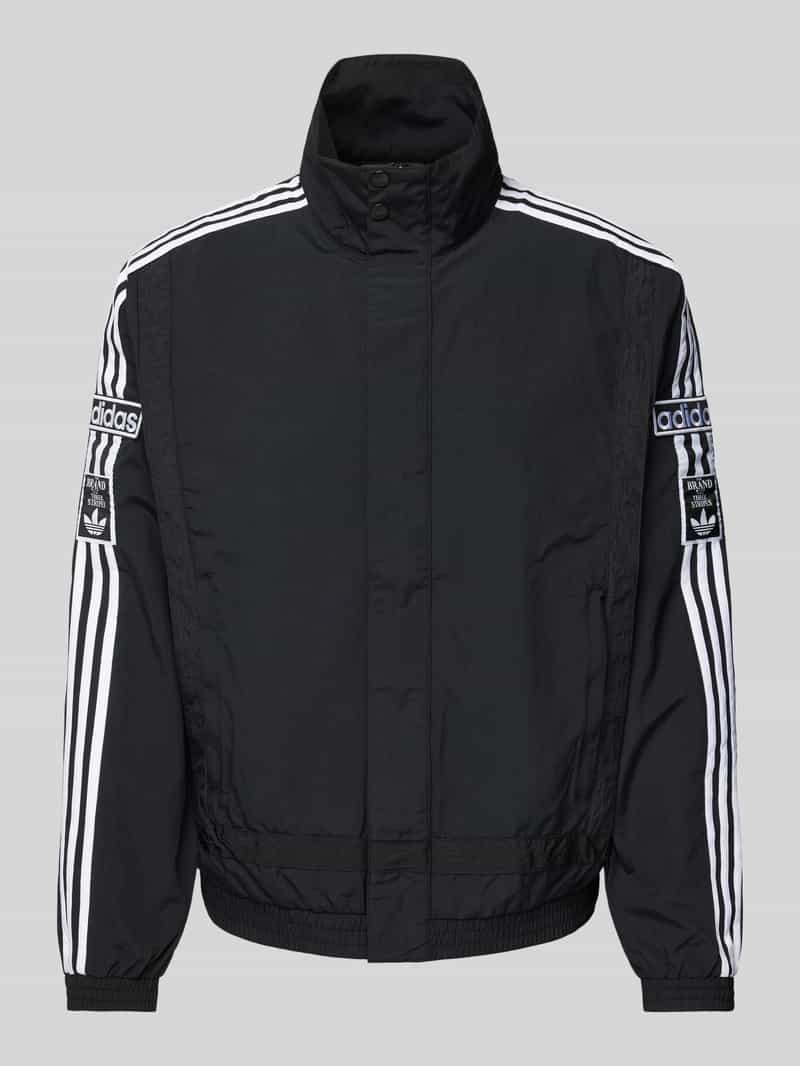 adidas Originals Sweatjack met opstaande kraag model 'BECKENBAUER'
