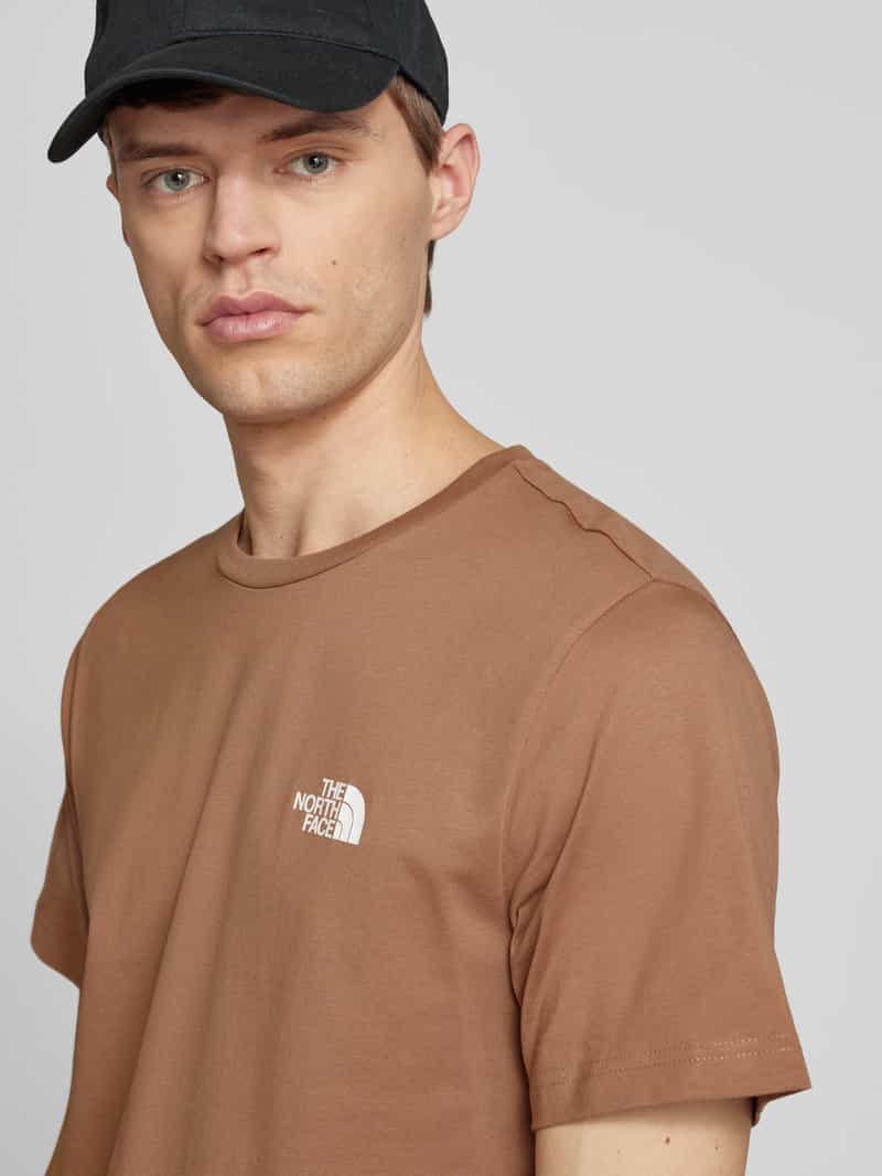 The North Face T-shirt met labelprint model 'Simple dome'