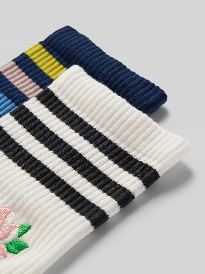 adidas Originals Sokken met motiefstitching in een set van 2 paar model 'LIBERTY'