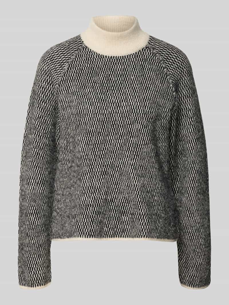 Vero Moda Regular fit gebreide pullover met all-over motief model 'FELIZE'