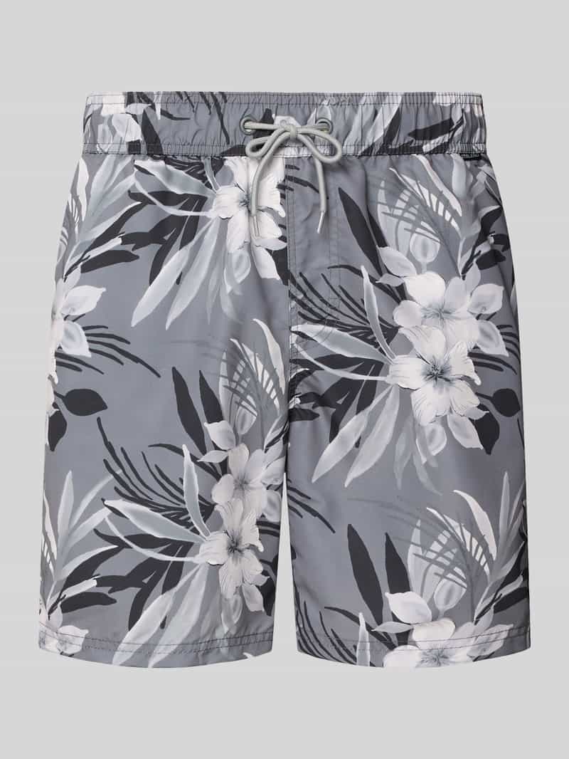 Zwembroek in all-over look model 'REINOLD'