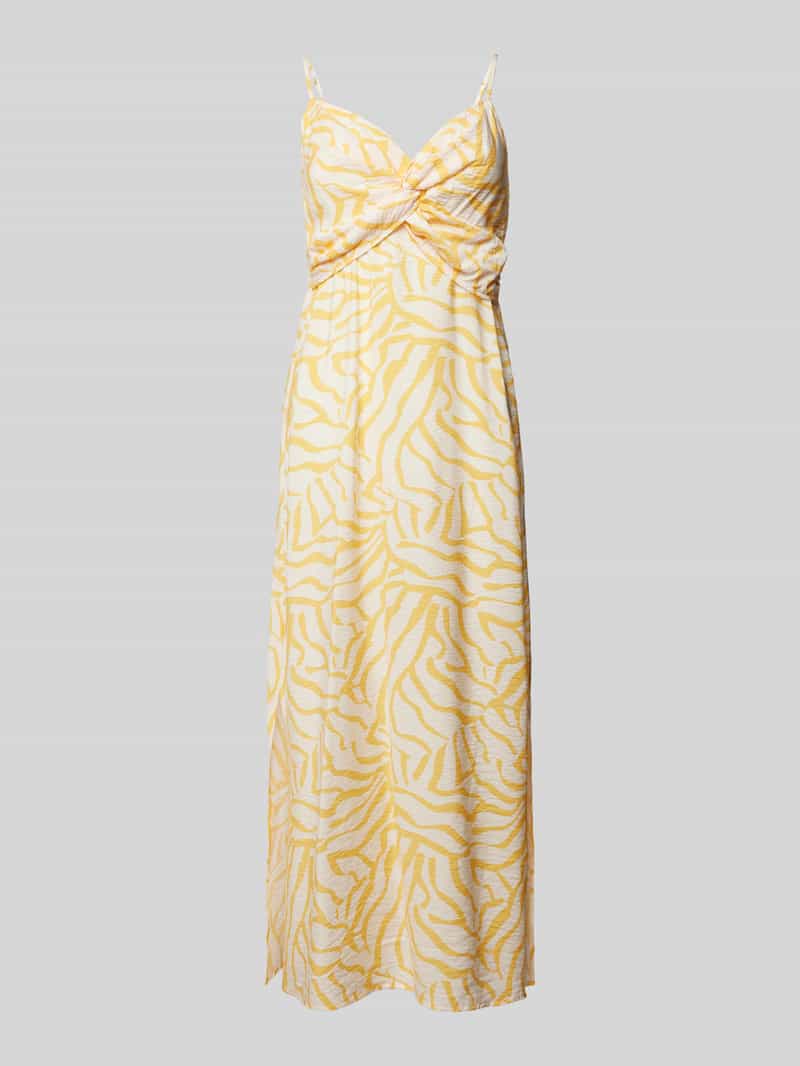 Vila Maxi-jurk met knoopdetail model 'DOGMA EVA'