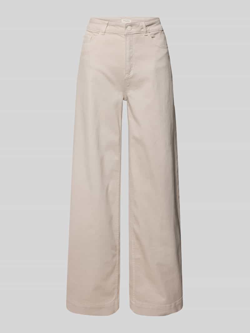 Christian Berg Woman Flared cut jeans met steekzakken