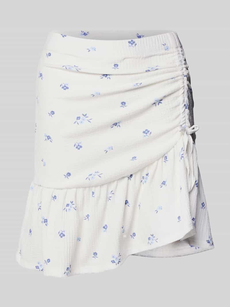 Only Uitlopende minirok met all-over motief model 'HILLARY'