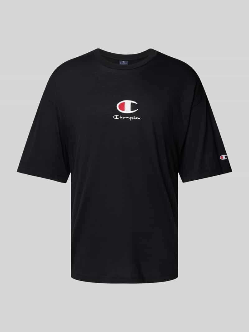 Champion T-shirt met logostitching