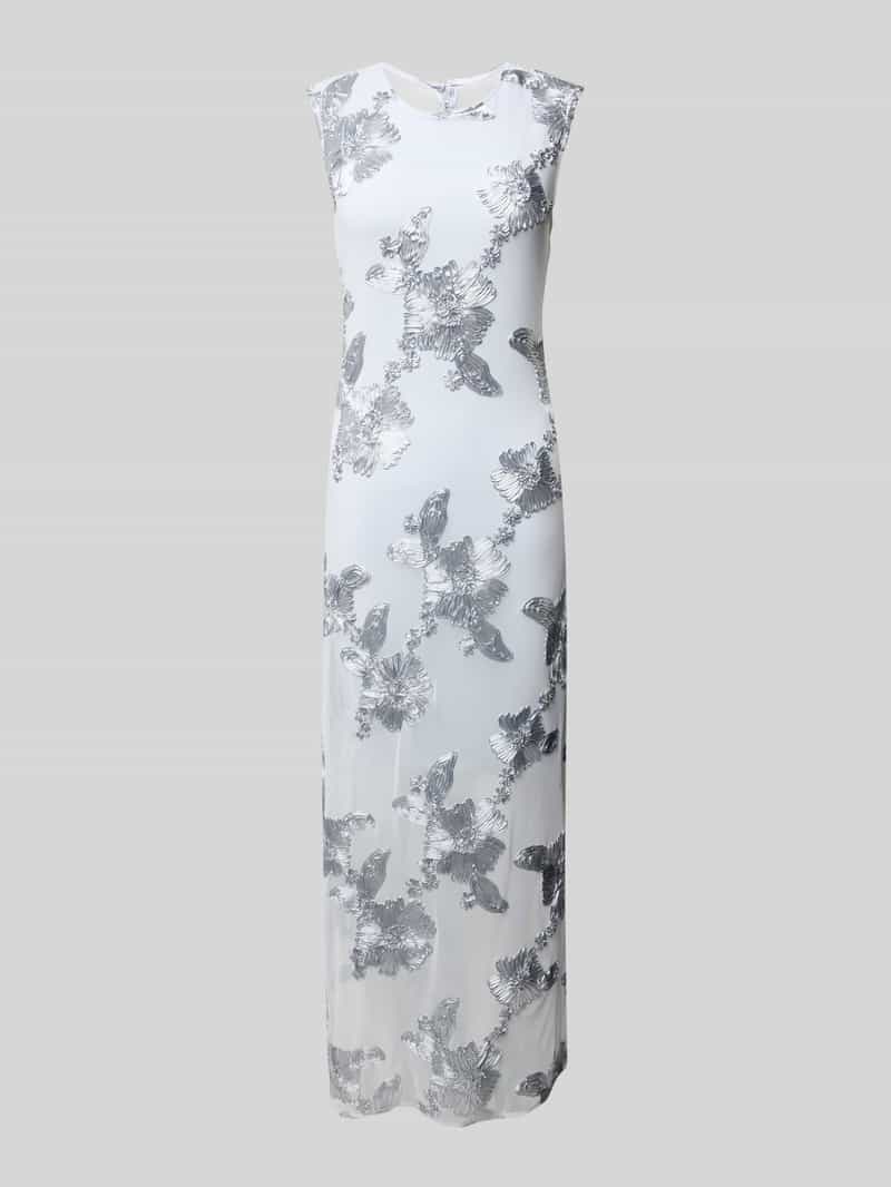 YAS Avondjurk met ronde hals model 'FLOREE'
