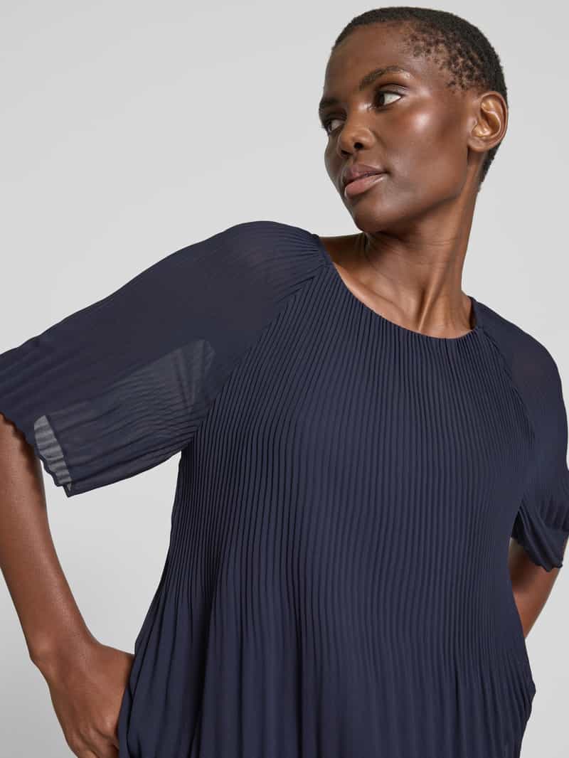 s.Oliver BLACK LABEL Regular fit chiffon blouse met korte raglanmouwen