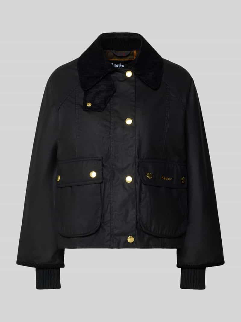 Barbour Regular fit jack van gewaxt katoen model 'BEADNELL'