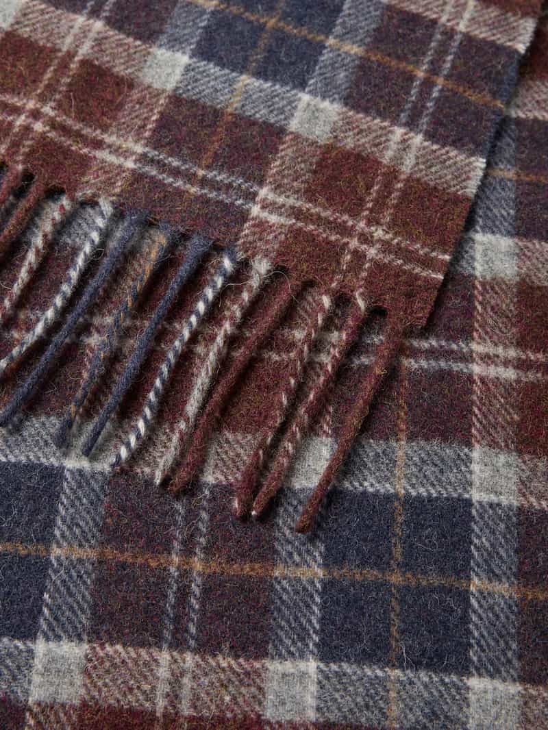 Barbour Sjaal van pure wol