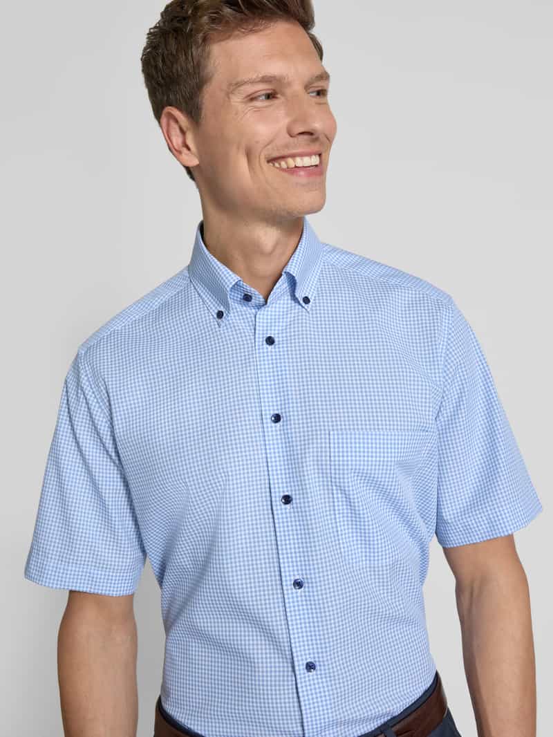 Eterna Comfort fit zakelijk overhemd met knoopsluiting