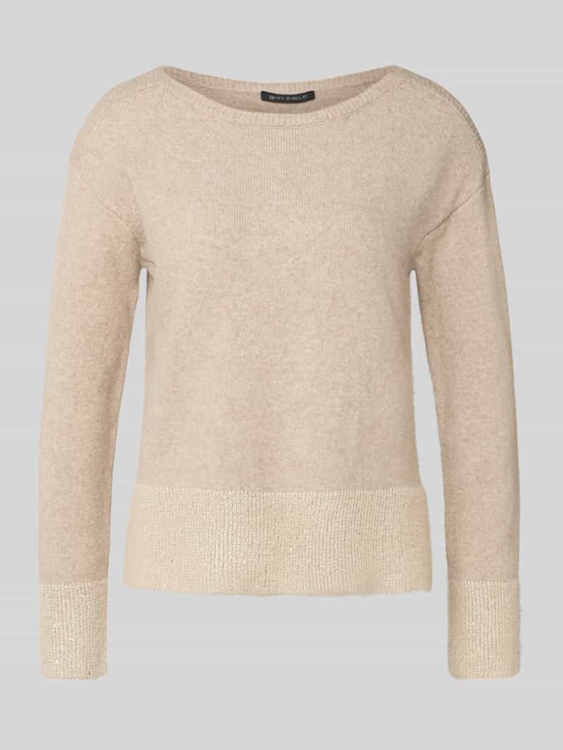 Betty Barclay Gebreide pullover met ribboorden