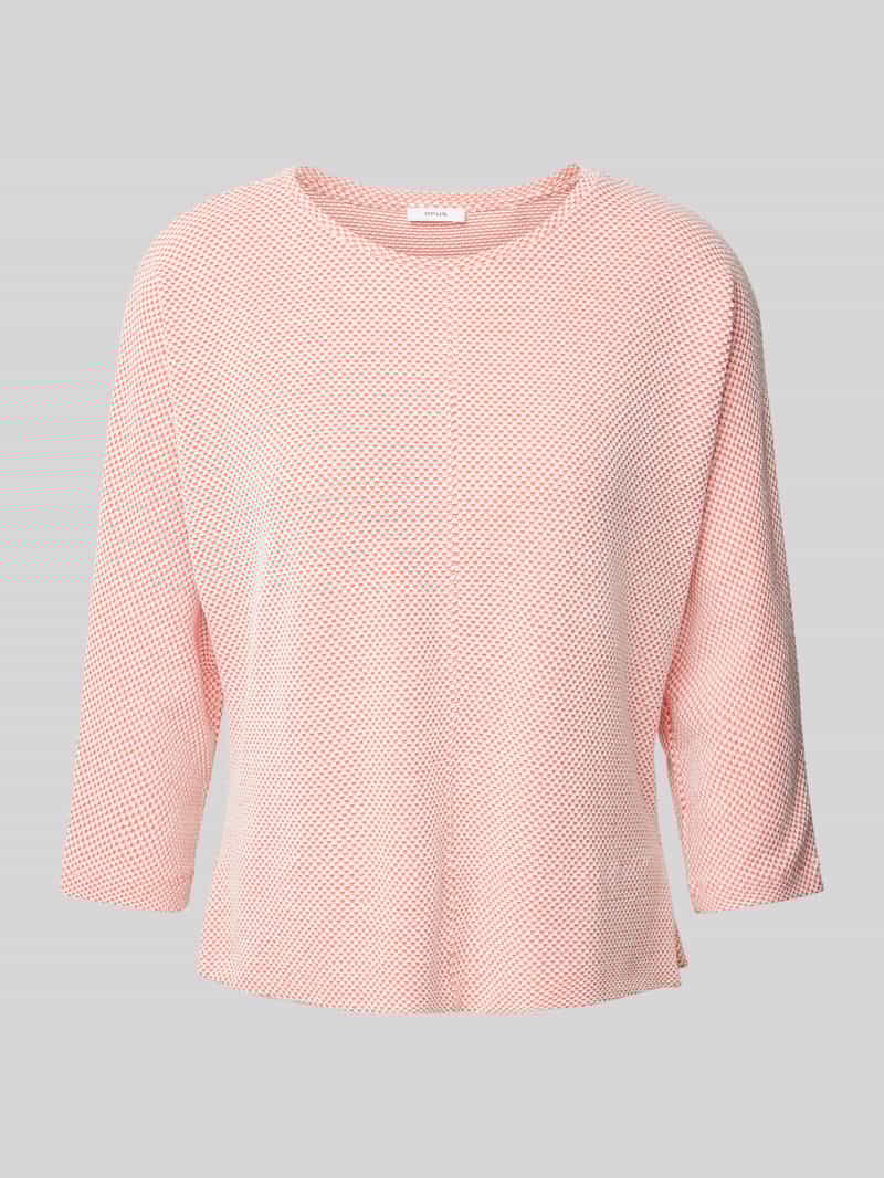 Opus Sweatshirt met 3 4-mouwen model 'Serera'