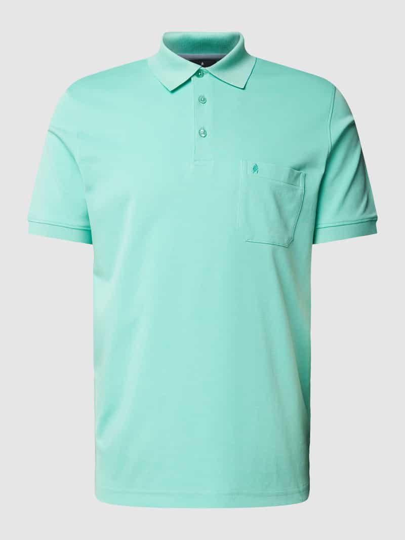 Poloshirt met borstzak RAGMAN