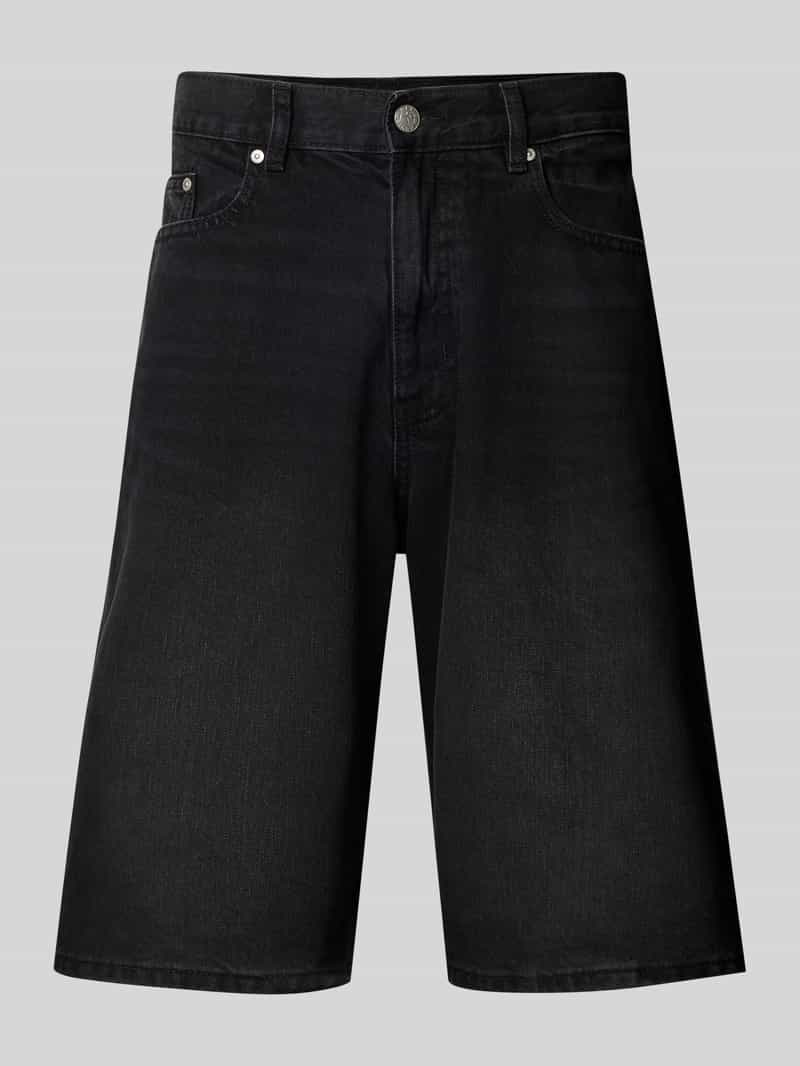 Baggy fit korte jeans in 5-pocketmodel