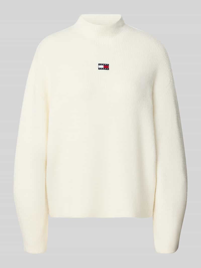 Tommy Jeans relaxed fit pullover met alpaca-aandeel