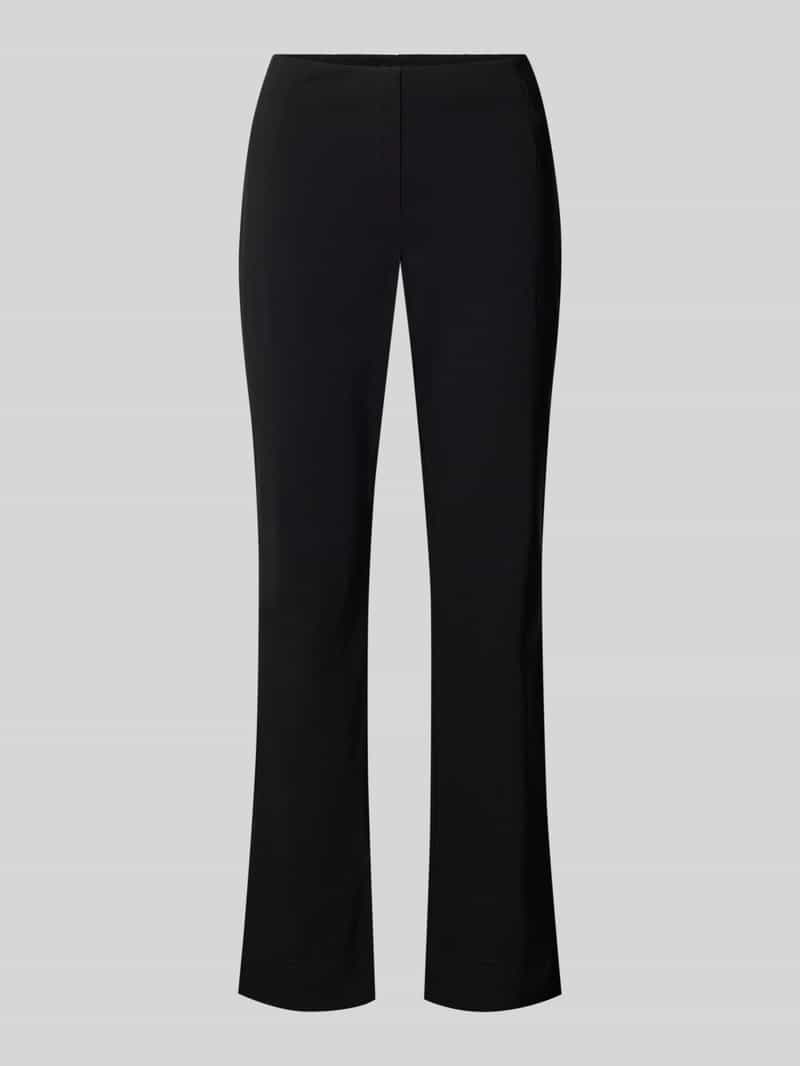 Regular fit smalle broek van viscosemix model 'Ina'