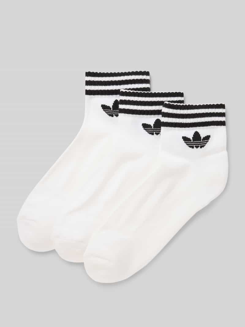 adidas Originals Sokken met labelprint in een set van 3 paar