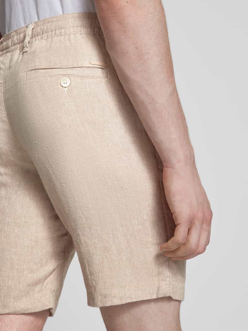 jack & jones Korte regular fit broek met tunnelkoord model 'MYKONOS'