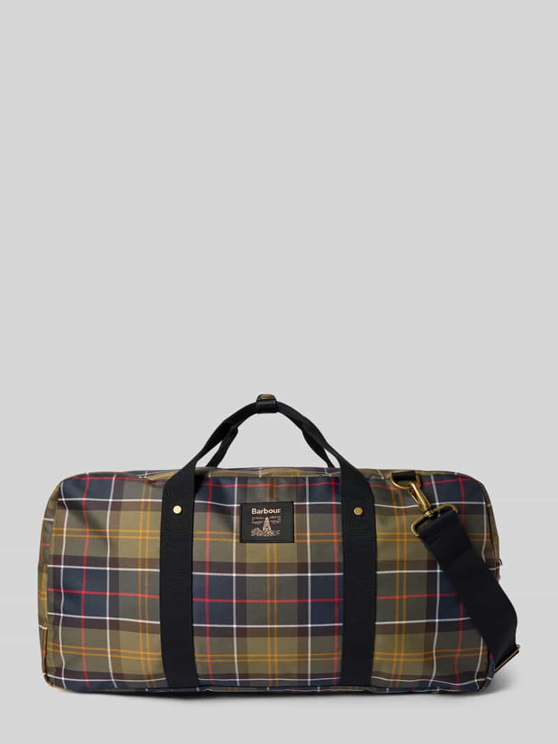 Barbour Weekendtas met all-over motief model 'TORRIDON HOLDALL'