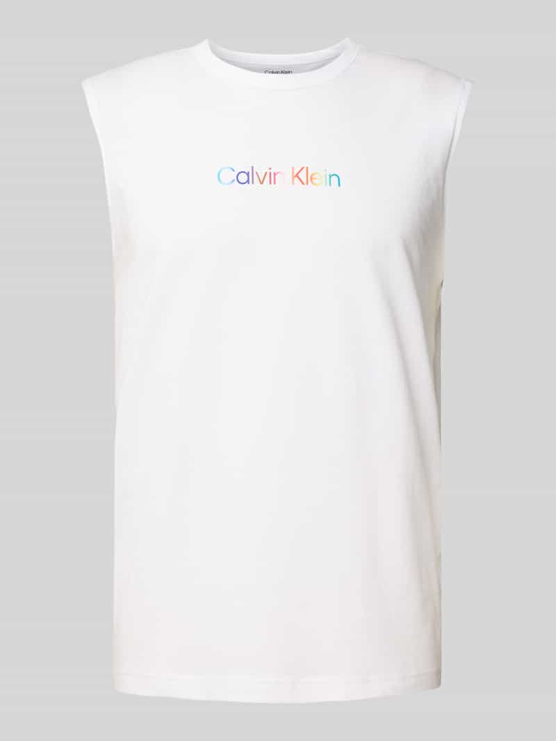 Calvin Klein Underwear Tanktop met labelprint