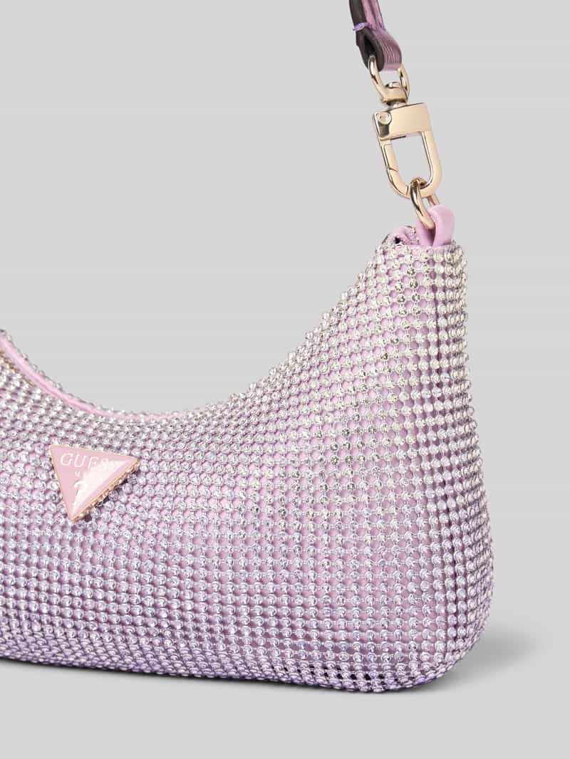 Guess Handtas met strass-steentjes model 'ZALINA'