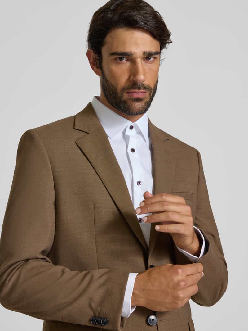 OLYMP Level 5 Slim fit zakelijk overhemd met extra lange mouwen