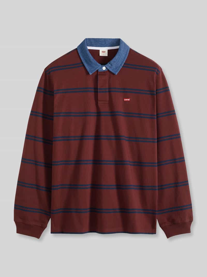 Levi's relaxed fit poloshirt van puur katoen model 'RUGBY ENNIS'