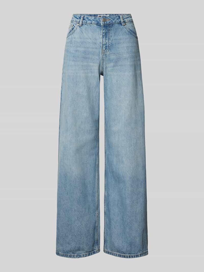 Review Essentials wide leg jeans