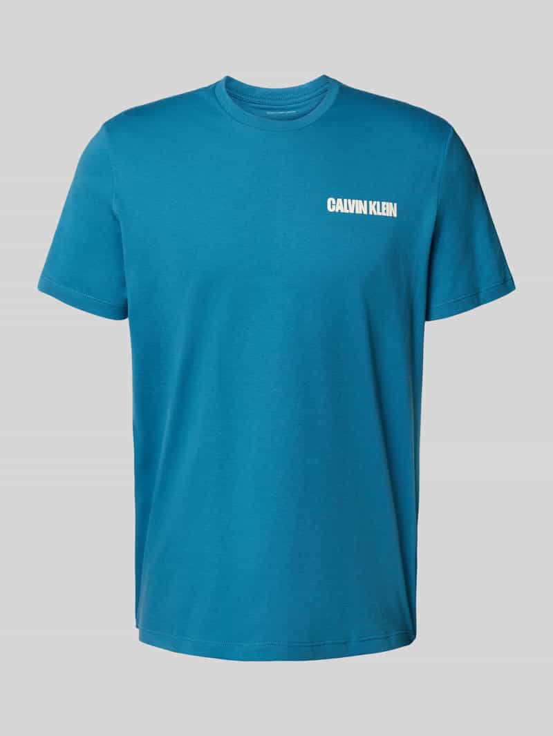 Calvin Klein Jeans Regular fit T-shirt met ronde hals