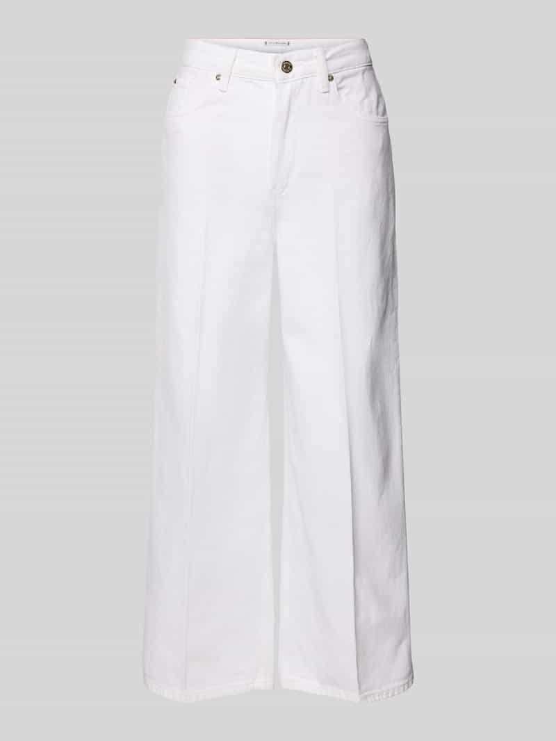 Tommy Hilfiger Wide leg jeans van zuiver katoen