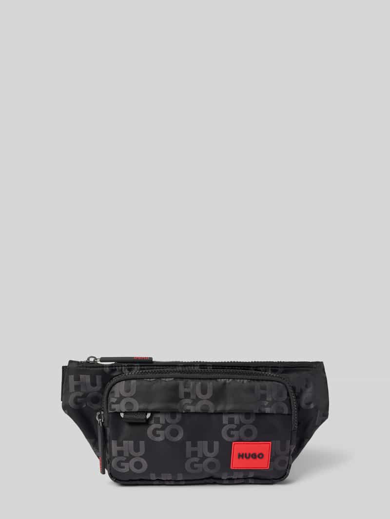 HUGO Heuptasje met labelpatch model 'Ethon'