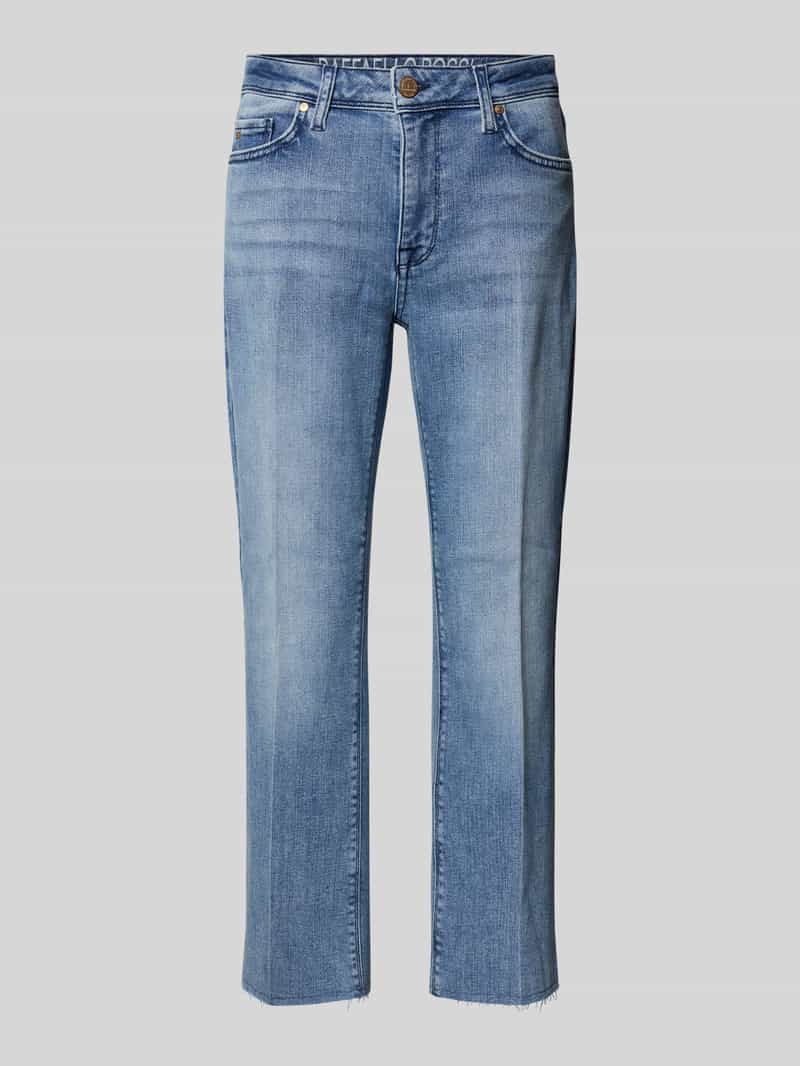 RAFFAELLO ROSSI Slim fit jeans met verkort model 'Vic'