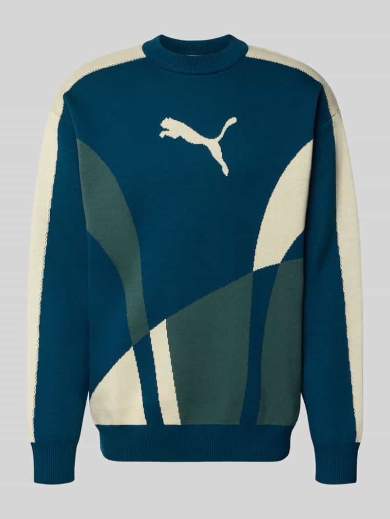 PUMA Performance pullover in relaxed fit van katoenmix