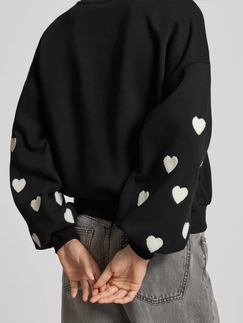 Only Regular fit sweatshirt van katoenmix model 'MACY'