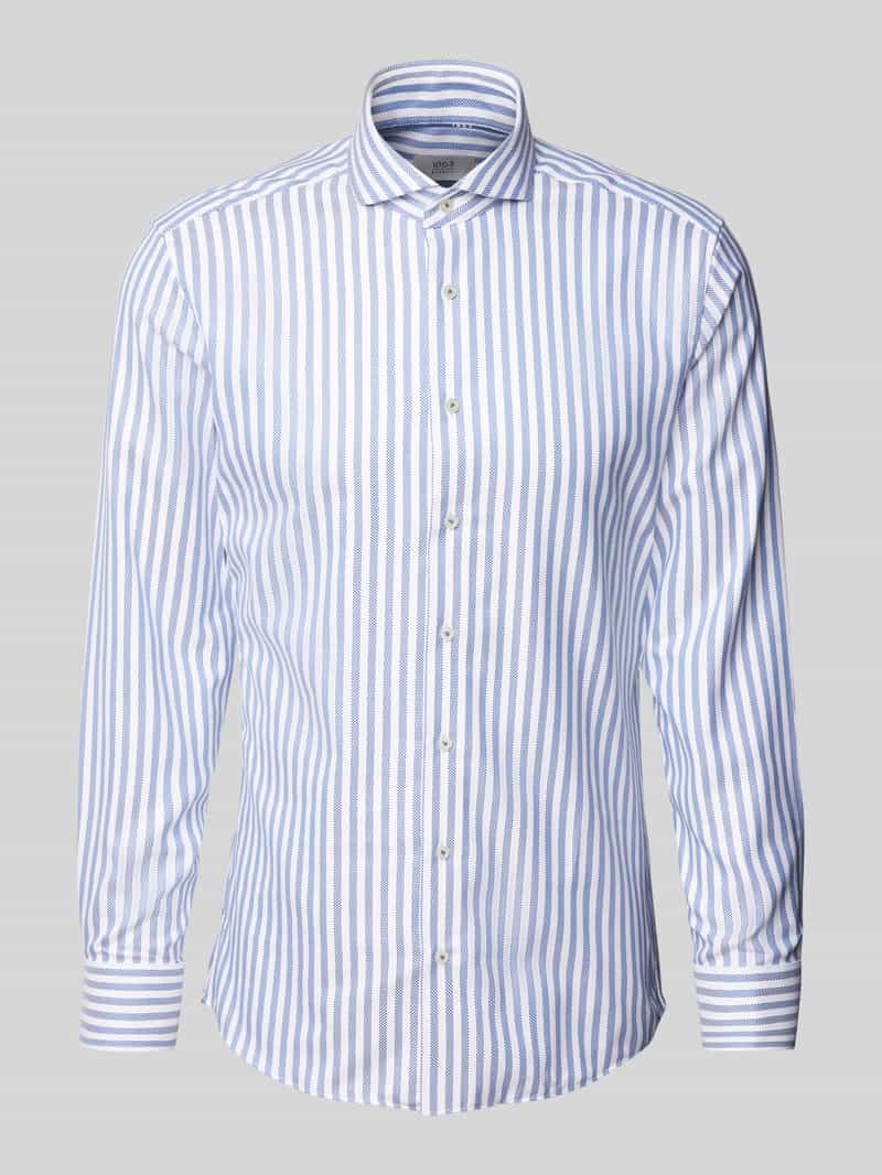 ETERNA SLIM FIT Regular fit zakelijk overhemd met haaikraag