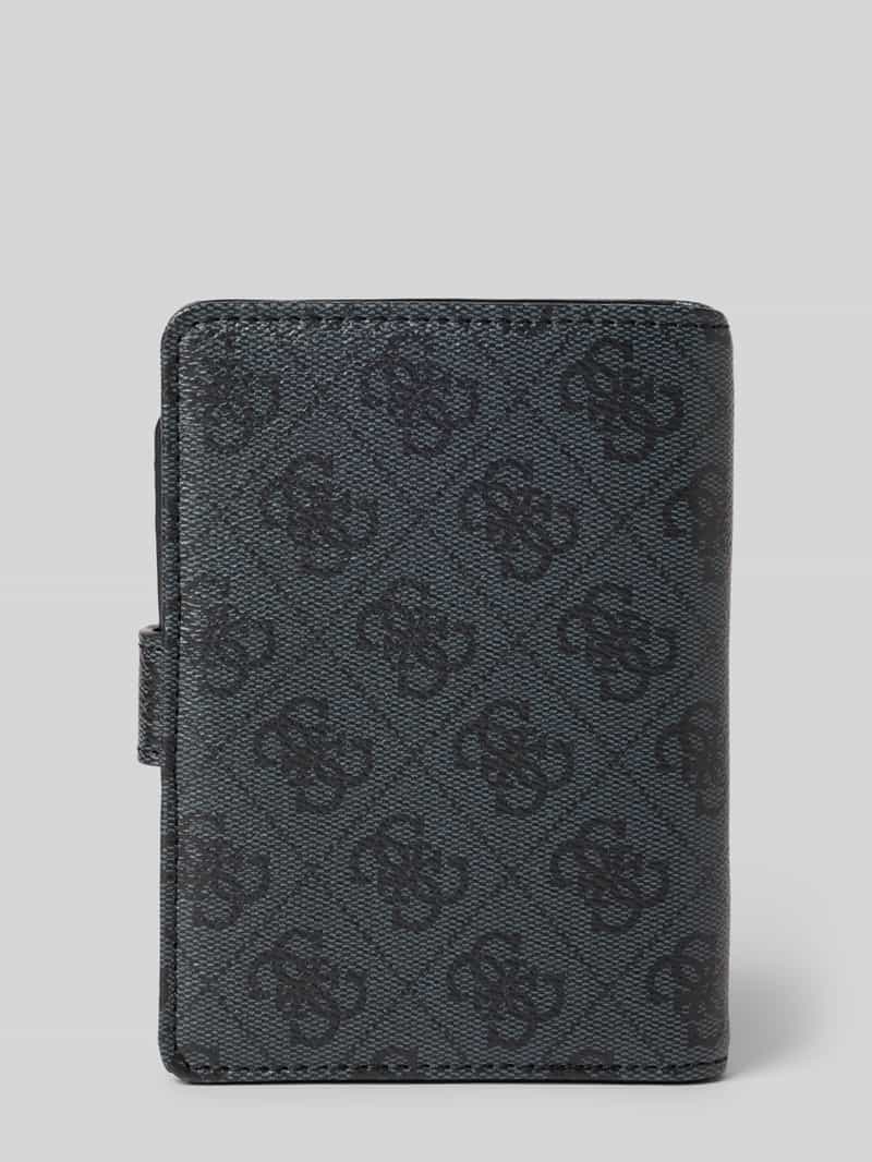 Guess Portemonnee met logo-applicatie model 'Brenton'