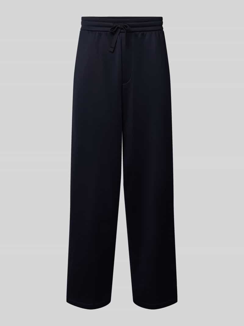 Armani Exchange wide fit sweatbroek met elastische band