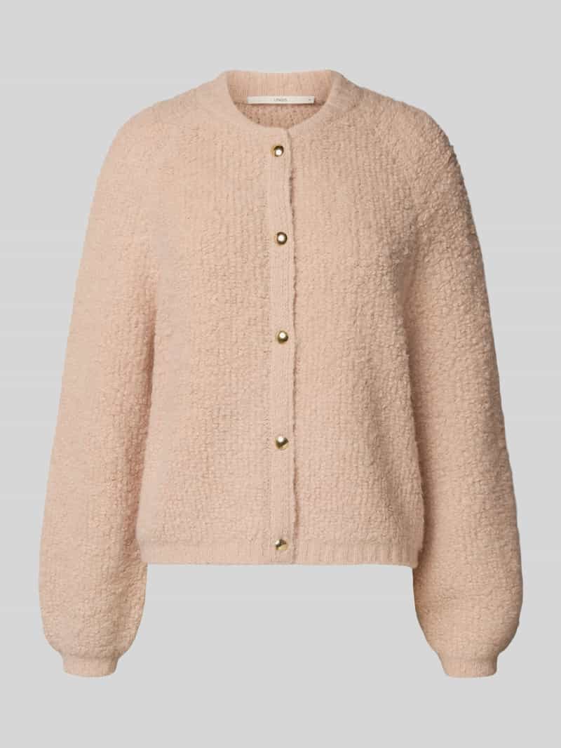 LANIUS Regular fit gebreid jack van alpacamix model 'College'
