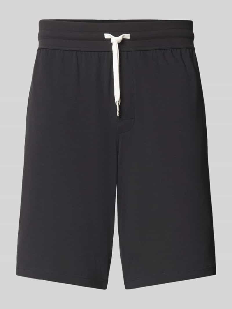 Tommy Hilfiger Regular fit korte loungebroek van katoenmix