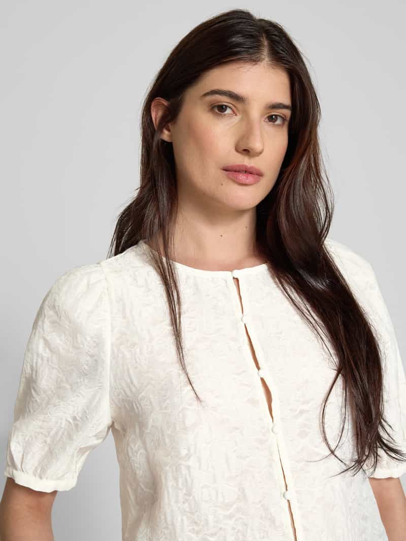 MSCH Copenhagen Regular fit blouse met 1 2-mouwen model 'Asteria'