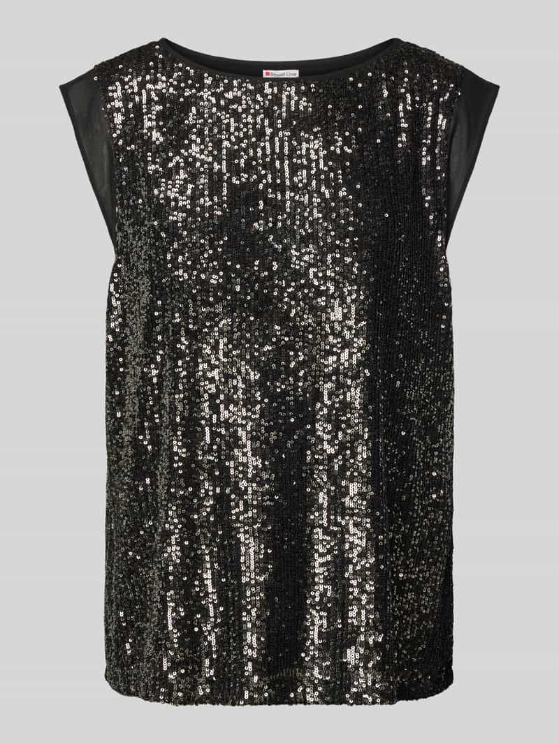 Street One Blousetop met pailletten