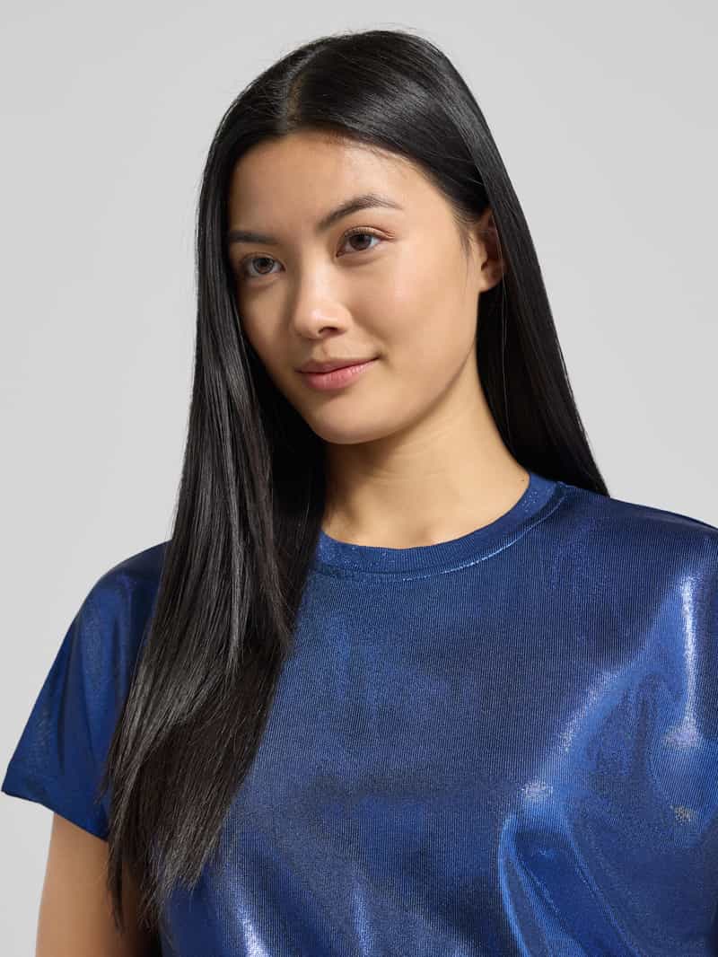 MOS MOSH T-shirt in leerlook model 'Nicola'