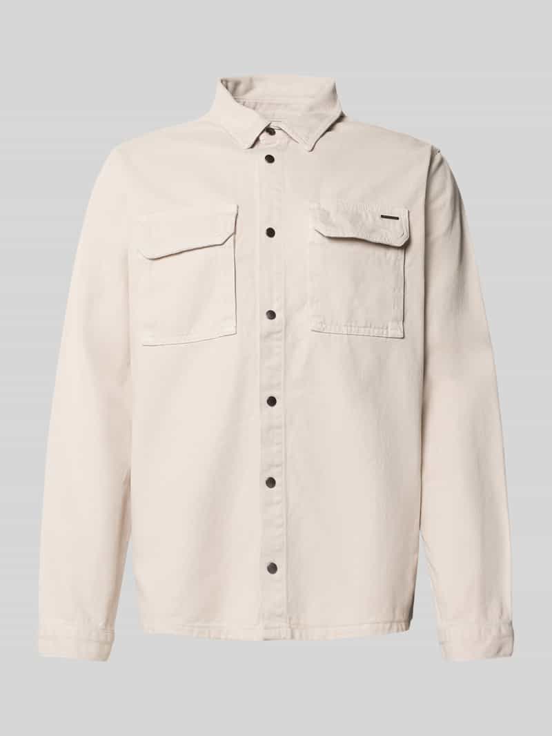 Antony Morato Regular fit jeansoverhemd met borstzakken