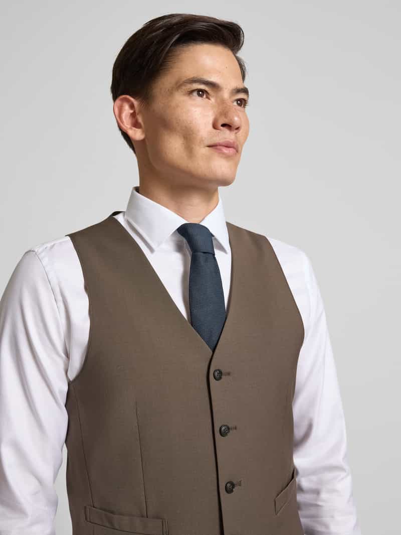 Tiger Of Sweden Gilet met knoopsluiting model 'Wayde'