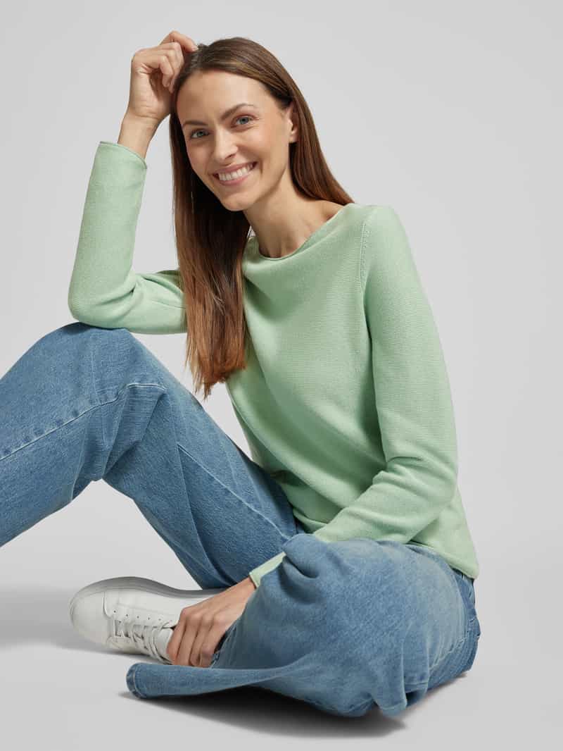 Marc O'Polo Regular fit gebreide pullover van zachte katoen