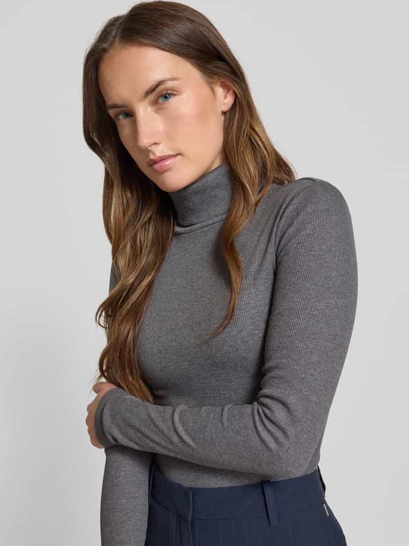 Vero Moda Slim fit shirt met lange mouwen en katoen model 'CHLOE'
